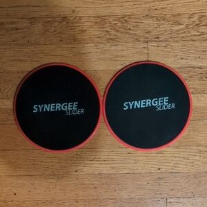 Synergee Core Sliders, Ab Exercise Equipment, Dual Sided